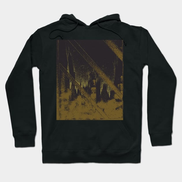 Skyglow from Cityscape through Window Hoodie by BlackArtichoke